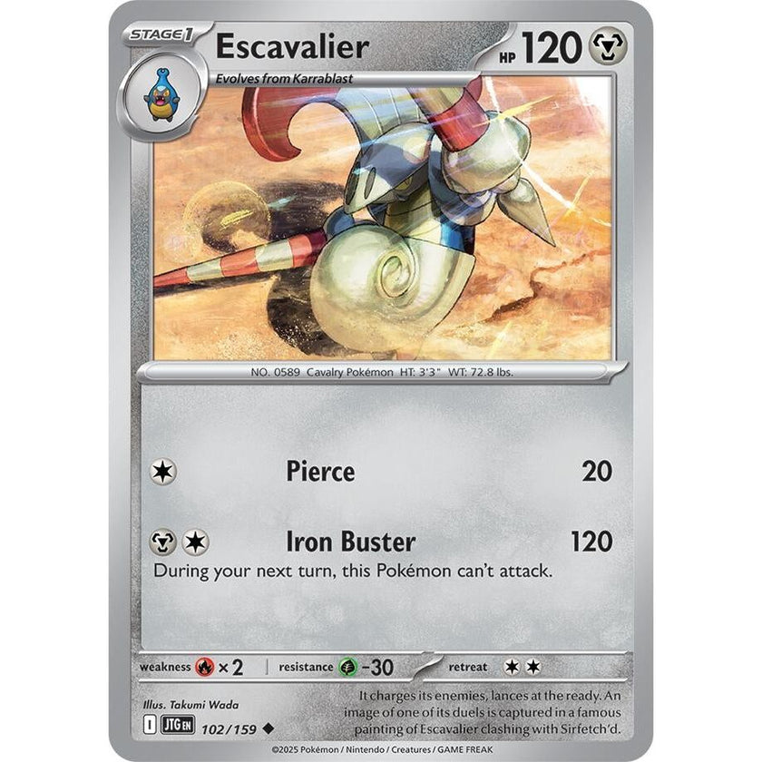 Escavalier (102/159) (JTG)