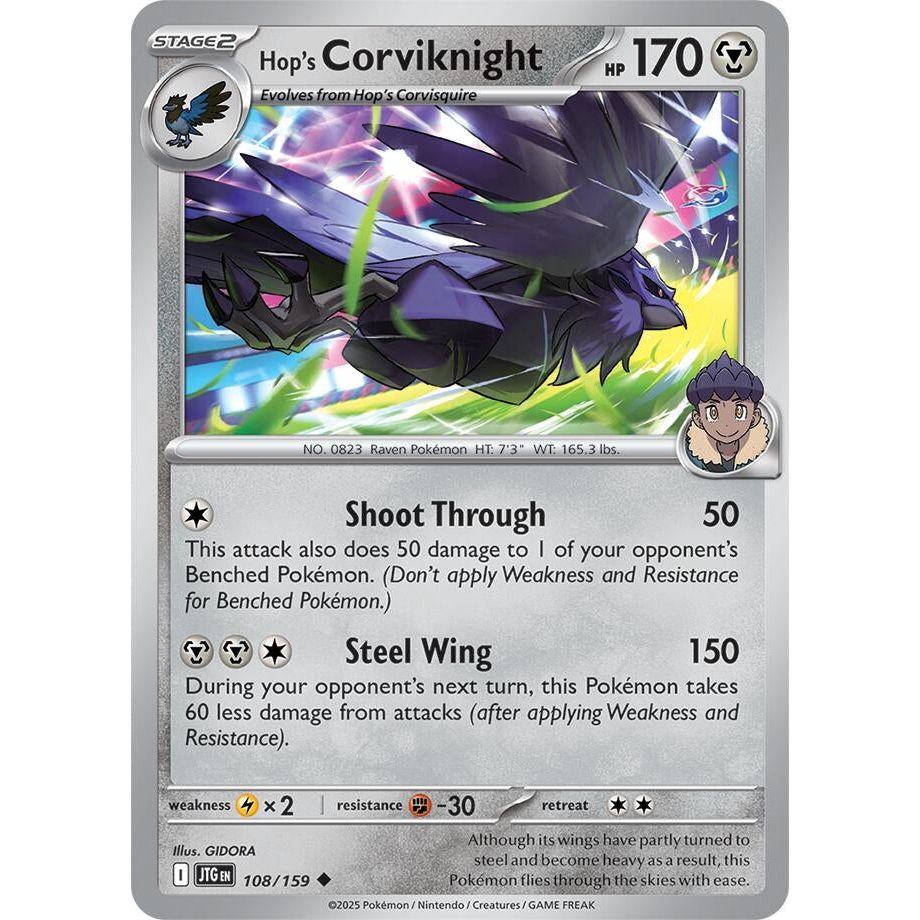Hop's Corviknight (108/159) (JTG)