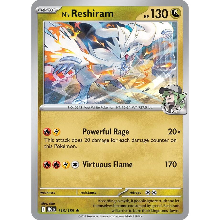 N's Reshiram (116/159) (JTG)