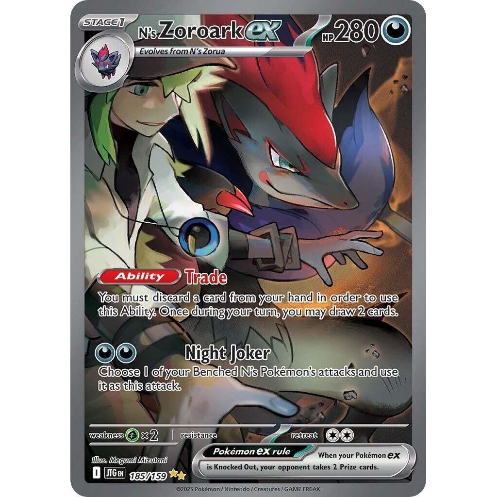 N's Zoroark ex (185/159) (JTG)