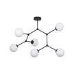 FAIRY Black Scandinavian Ceiling Lamp 6