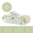 Aleva Naturals - Bamboo Baby Dry Wipes Value Pack (180ct)