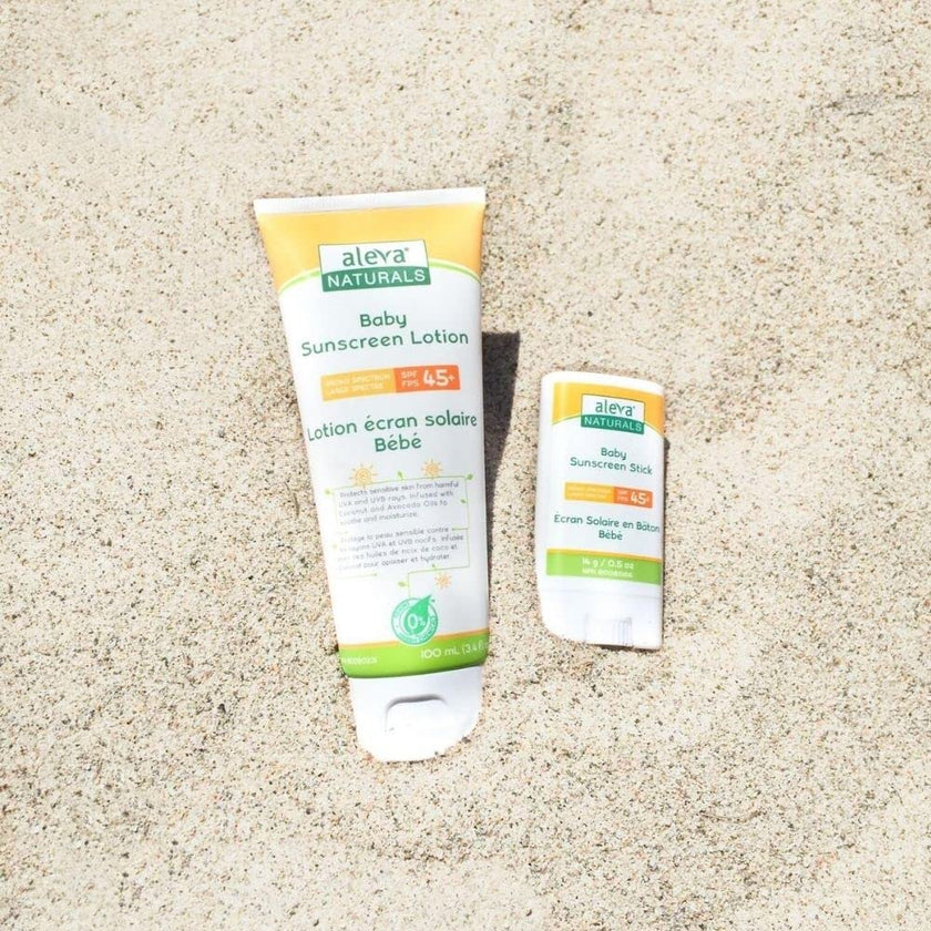 Aleva Naturals - Baby Sunscreen Stick SPF 45+ (14g)