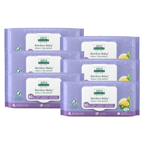 Aleva Naturals - Bamboo Baby Wipes (80pk)