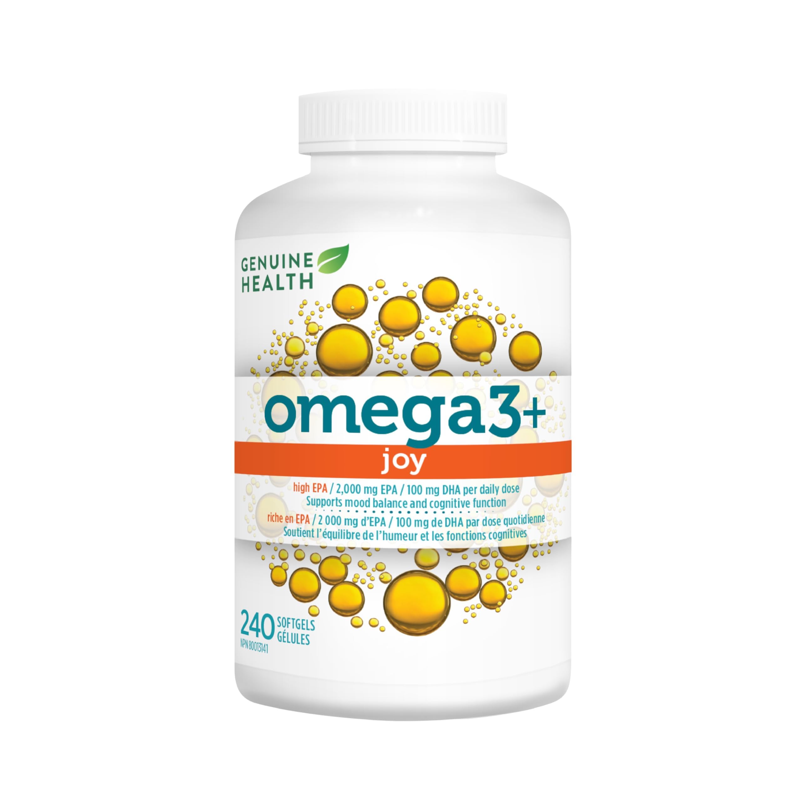 Genuine Health - Omega3+ JOY (240sg)