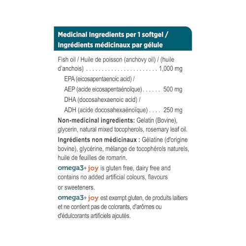 Genuine Health - Omega3+ JOY (240sg)