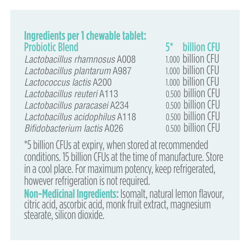Genuine Health - Probiotic for Kids - Lemonade (30ch)