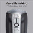 PROCTOR SILEX 62501 Electric Hand Mixer 5 speed & boost