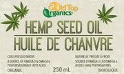 Gold Top Organics - Organic Hemp Oil 250ml (250ml)