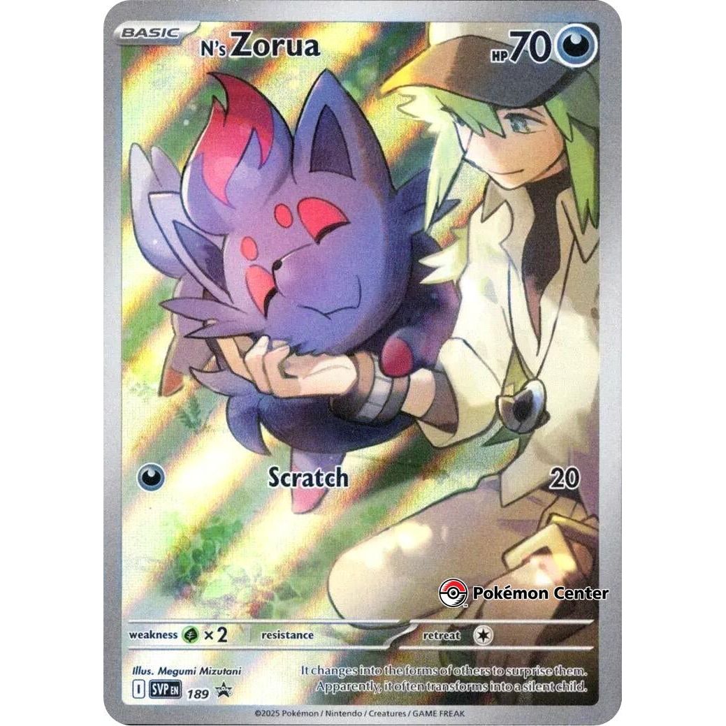 N's Zorua - 189 (Pokemon Center Exclusive) (189) (SVP)