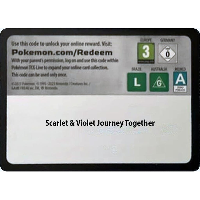 Code Card - Journey Together Booster Pack (JTG)