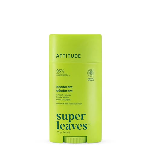 Attitude - Deodorant - Pear & Amber (85g)