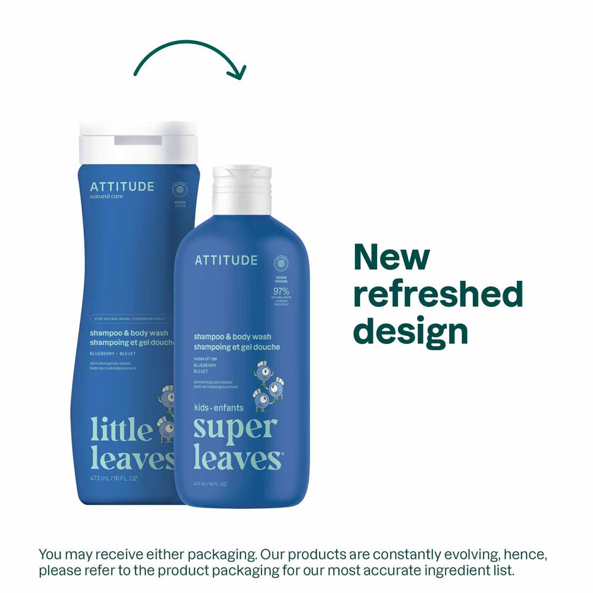 Attitude - Foaming Hand Soap - Blueberry (295ml)