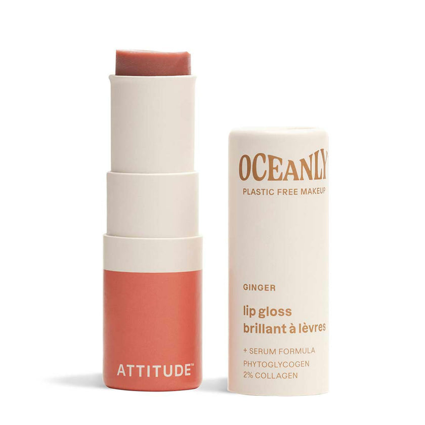 Attitude - Oceanly Lip Gloss - Ginger (3.4g)