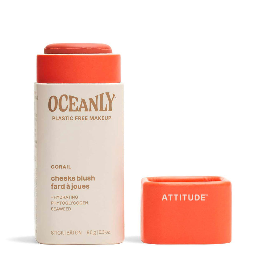 Attitude - Oceanly Cheeks Blush - Corail (8.5g)