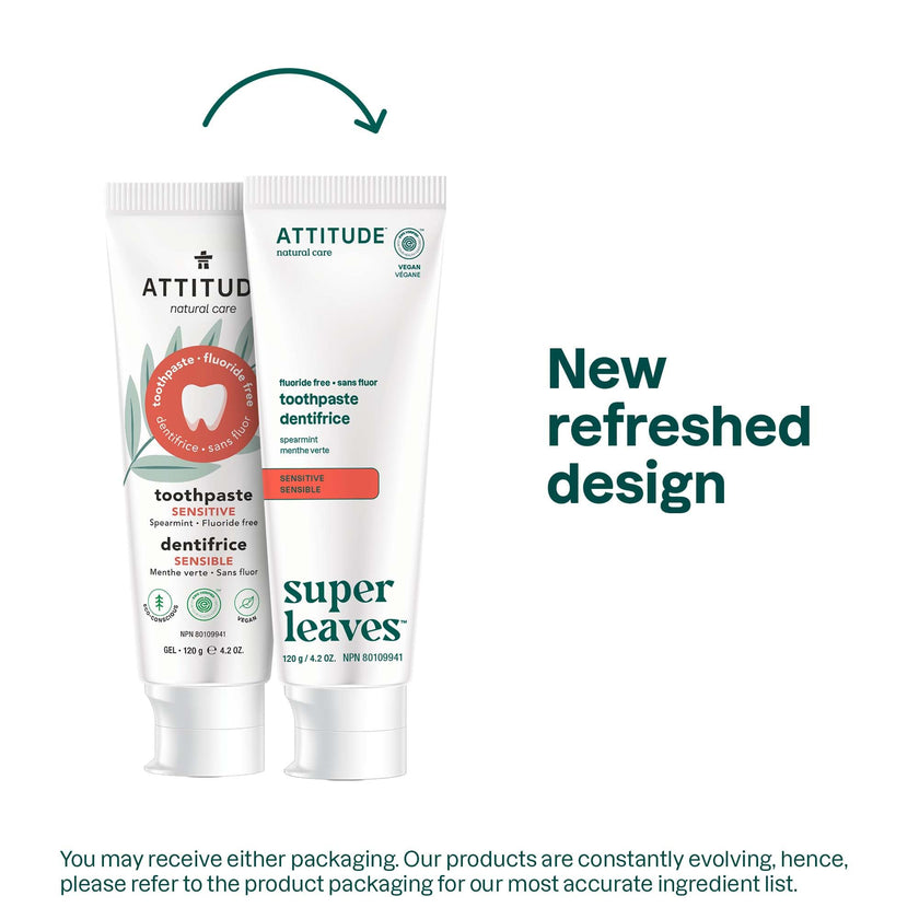 Attitude - Toothpaste Fluoride - Sensitive (120g)