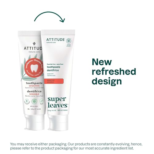 Attitude - Toothpaste Fluoride - Sensitive (120g)