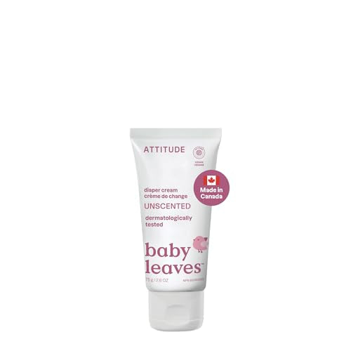 Attitude - Unscented Diaper Cream - Zinc (75g)