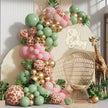 116-Piece Birthday & Wedding Balloon Decoration Set – Foil & Latex Party Kit