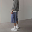 Men's Cotton Athletic Shorts – Solid Color Casual Sport Shorts
