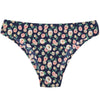 Women's Seamless Floral Print Low-Waist Briefs No-Trace Breathable