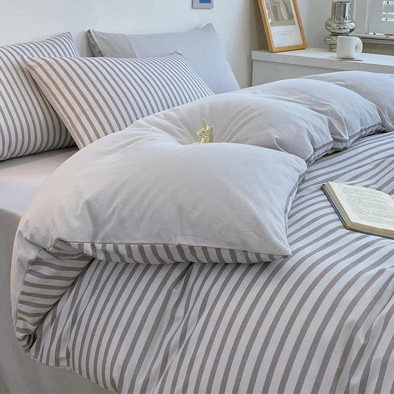 Pure Cotton Class A Four-piece Quilt Cover Household Pure Cotton Bed Sheet Duvet Cover
