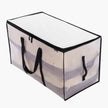 90L Blanket and Comforter Storage Bags, 6-Pack, Foldable, Reinforced Handles, Closet Organiser