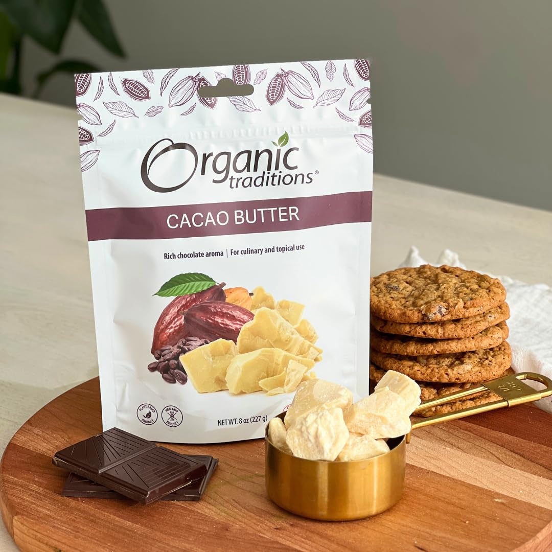 Organic Traditions - Cacao Butter (454g)