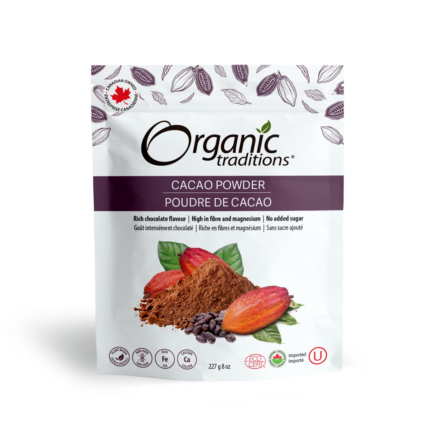 Organic Traditions - Cacao Powder (227g)