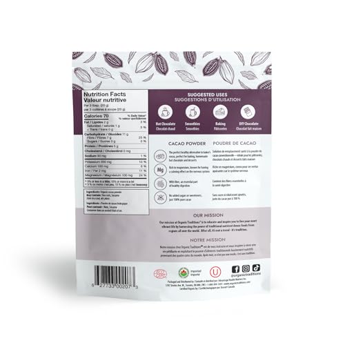 Organic Traditions - Cacao Powder (227g)