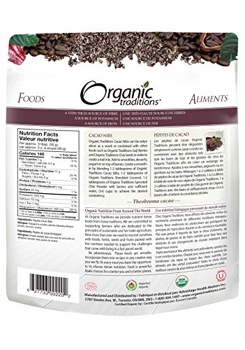 Organic Traditions - Cacao Nibs (227g)