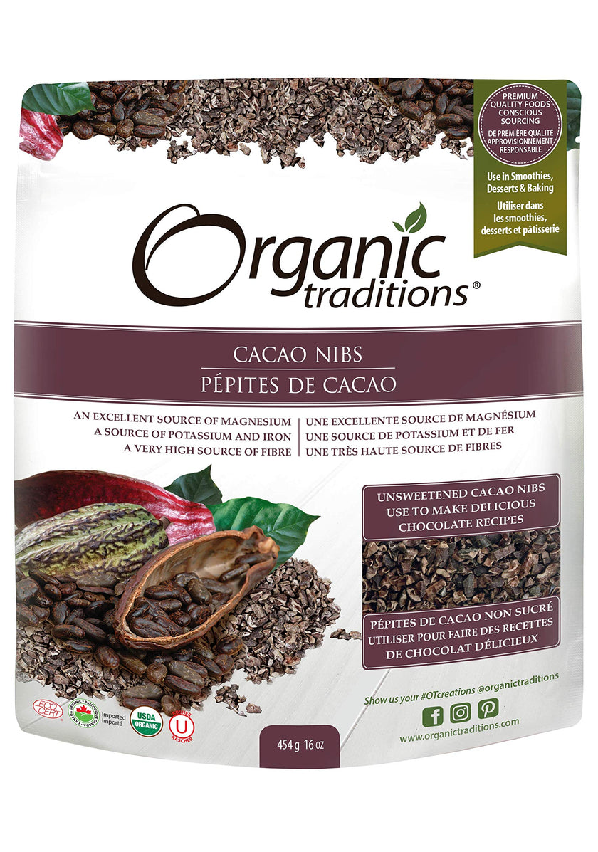 Organic Traditions - Cacao Nibs (454g)
