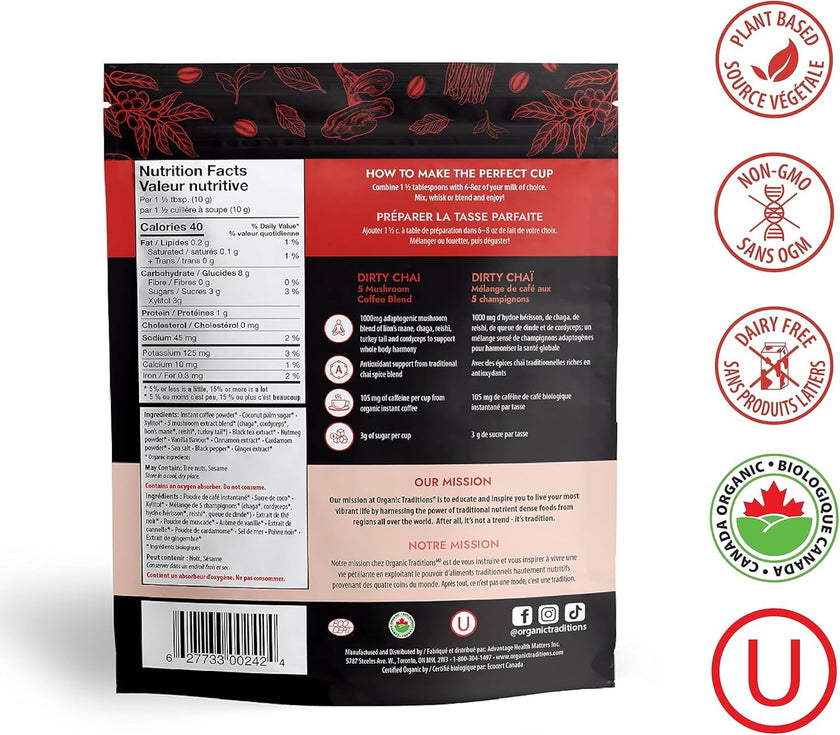 Organic Traditions - Dirty Chai (100g)
