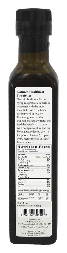 Organic Traditions - Yacon Syrup (100ml)