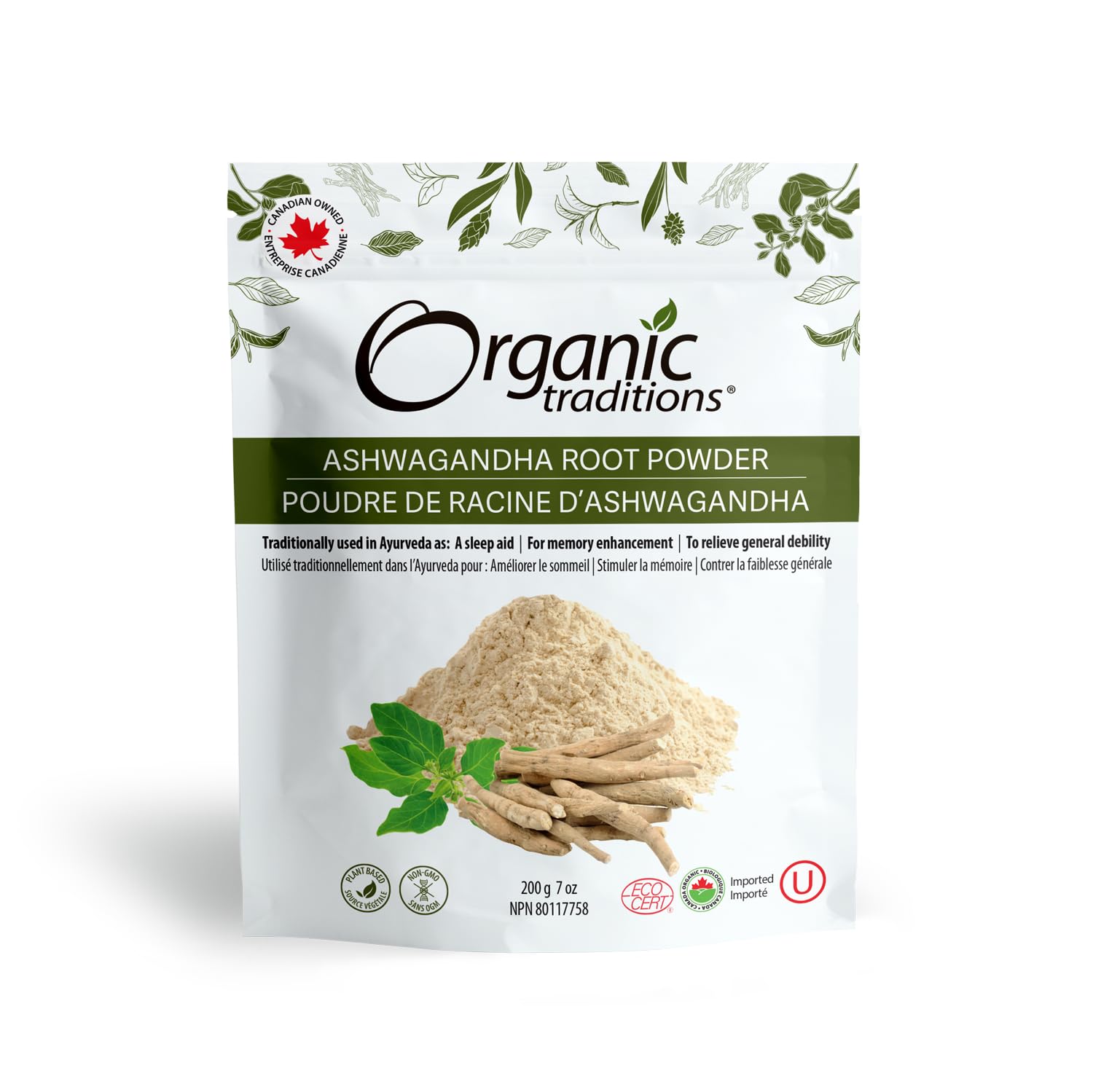 Organic Traditions - Ashwagandha Powder (200g)