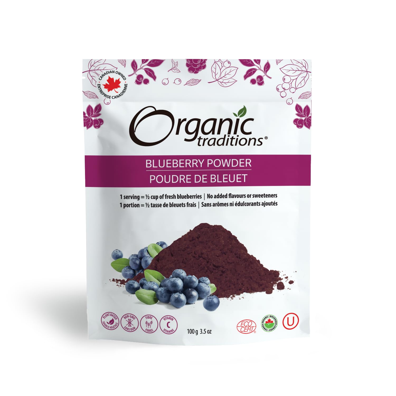 Organic Traditions - Fibre Fuel - Berry (300g)