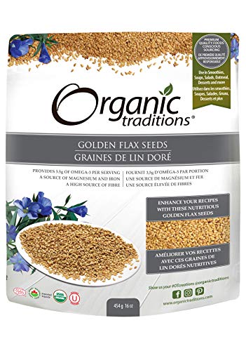 Organic Traditions - Golden Flax Seeds (454g)
