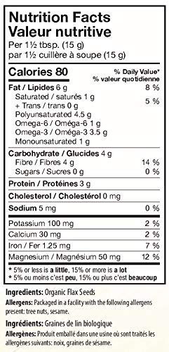 Organic Traditions - Golden Flax Seeds (454g)