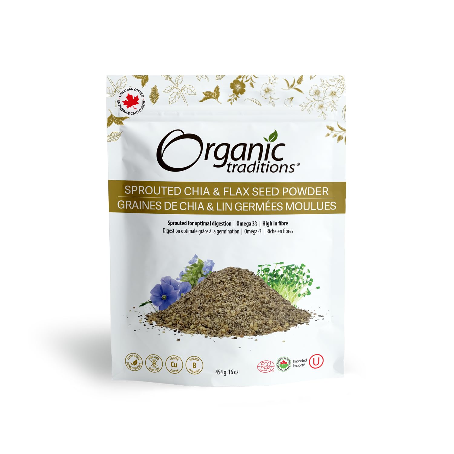 Organic Traditions - Sprouted Chia (227g)