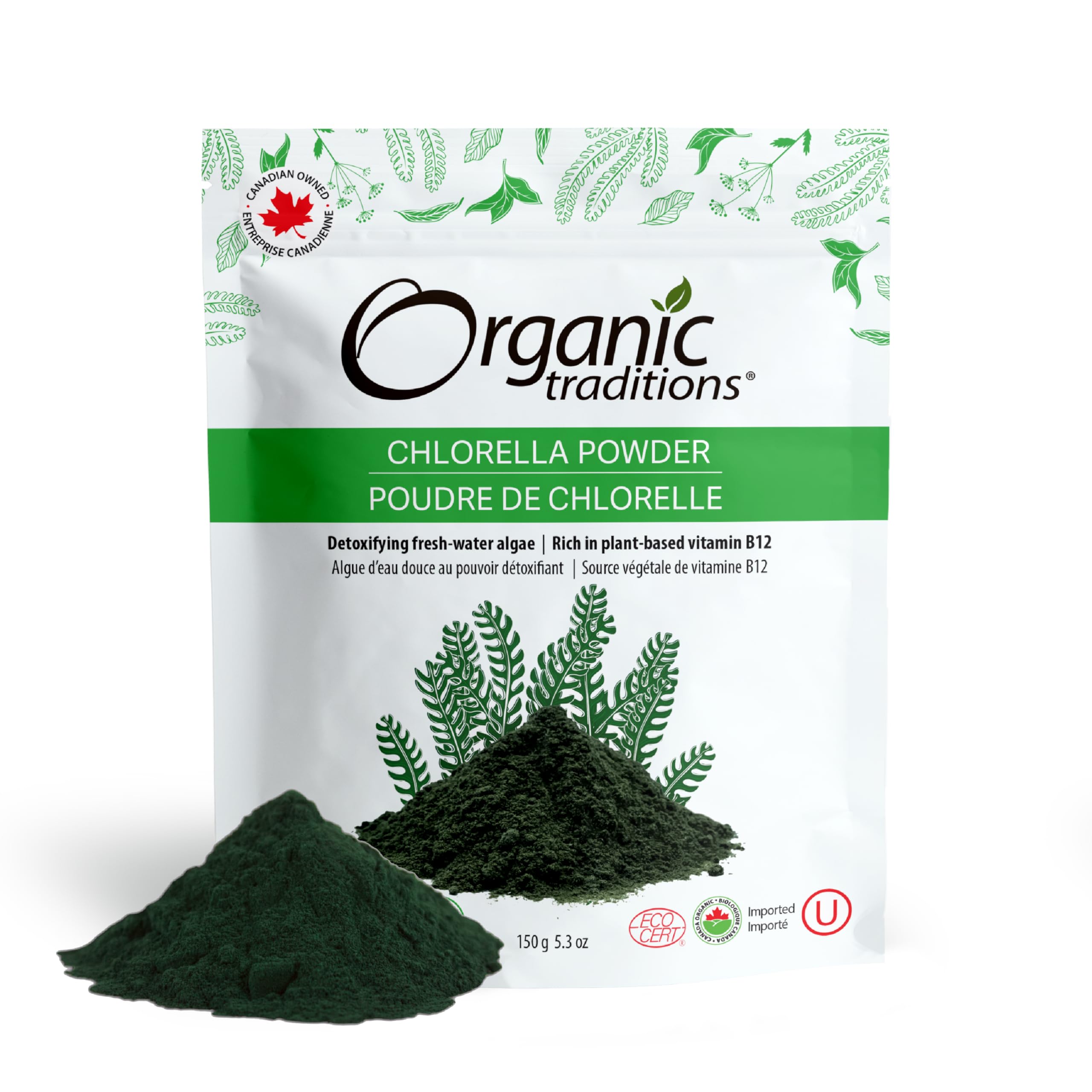 Organic Traditions - Chlorella Powder (150g)