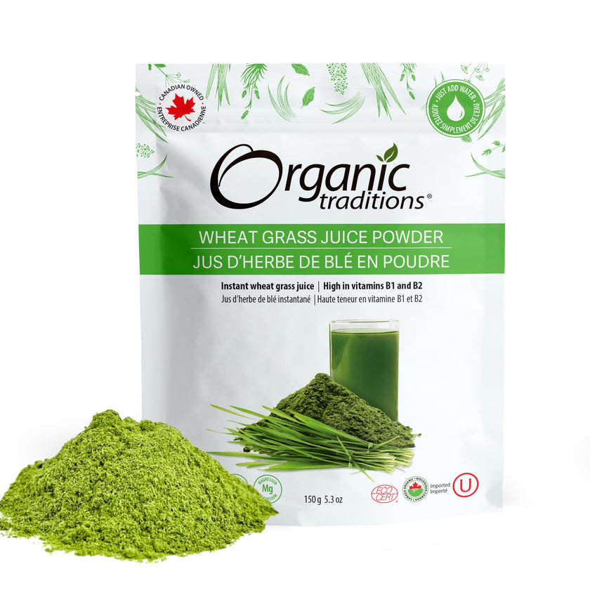 Organic Traditions - Wheat Grass Juice Powder (150g)