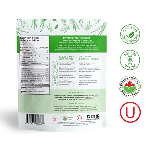 Organic Traditions - Barley Grass Juice Powder (150g)