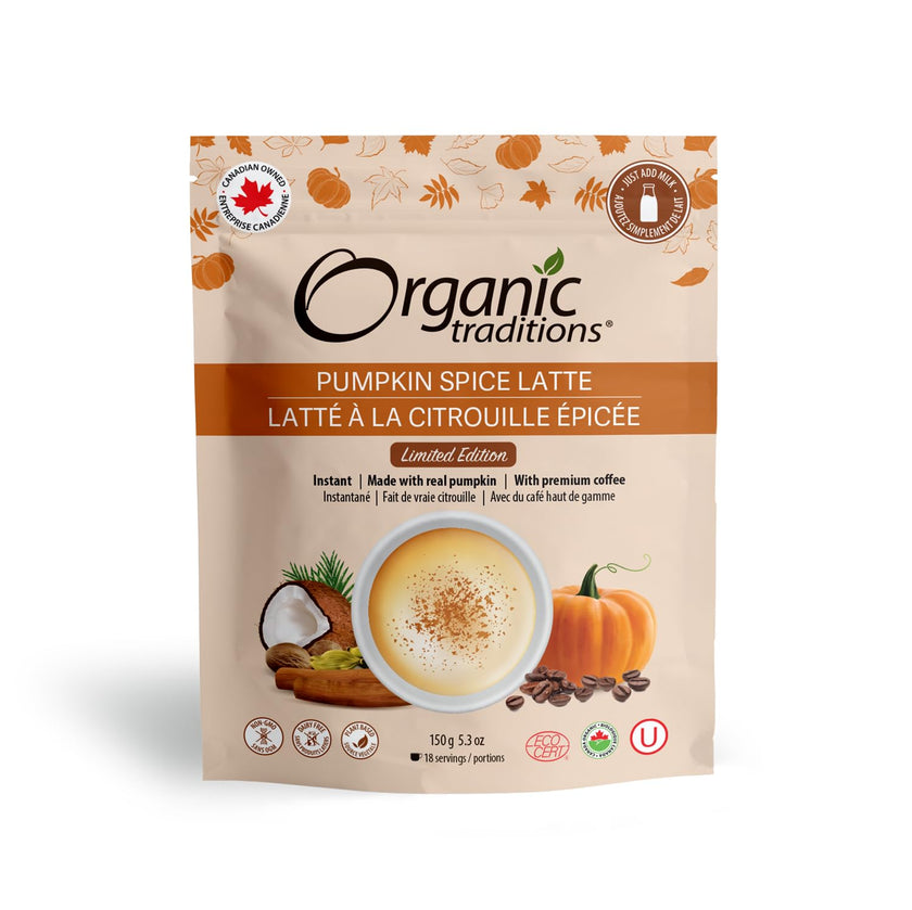 Organic Traditions - Pumpkin Spice Latte (150g)