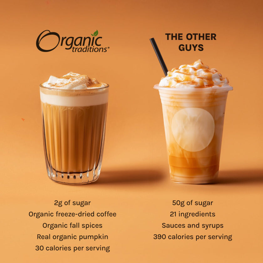 Organic Traditions - Pumpkin Spice Latte (150g)