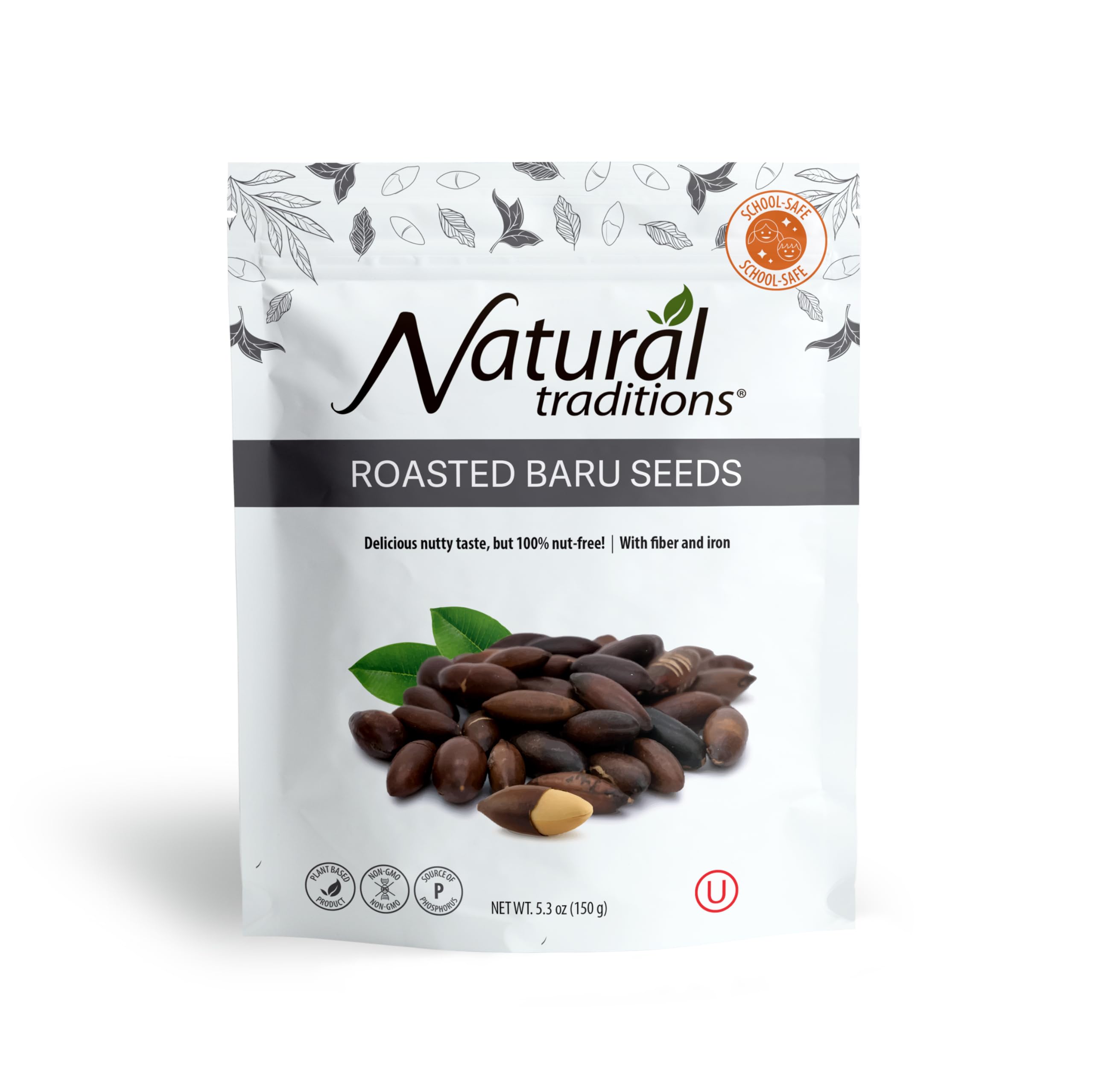 Organic Traditions - Roasted Baru Seeds (150g)