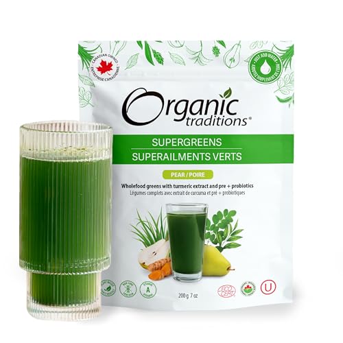 Organic Traditions - Supergreens - Pear (100g)