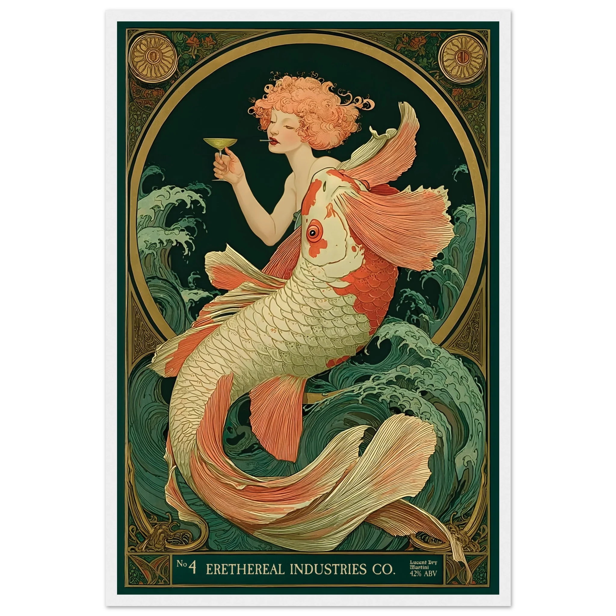 Lucent Dry Martini - Poster & Framed Print