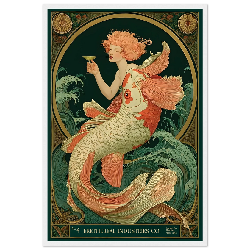 Lucent Dry Martini - Poster & Framed Print