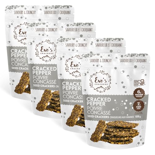 Eve's Crackers - Cracked Pepper (108g)