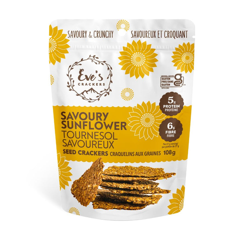 Eve's Crackers - Savoury Sunflower (108g)